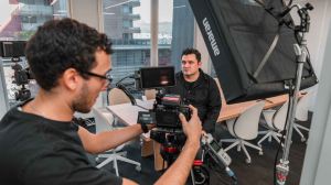 Corporate videography at Vancouver Studio